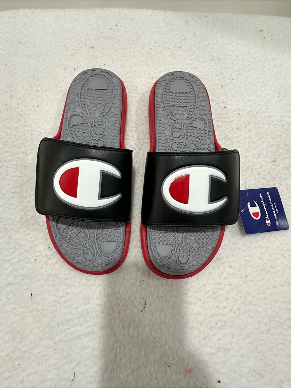 Champion grey cushioned